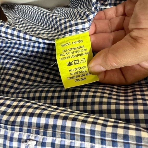 ROBERT GRAHAM LONG SLEEVE BUTTON DOWN SHIRT XL flip cuff detail GUC - Picture 10 of 15